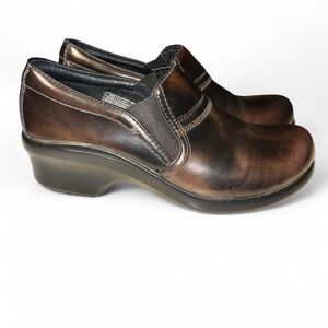 ARIAT Dark Brown Leather Sutter Professional Clogs - 9B